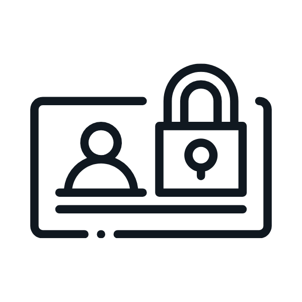 bezpieczenstwo danych osobowych ikonka