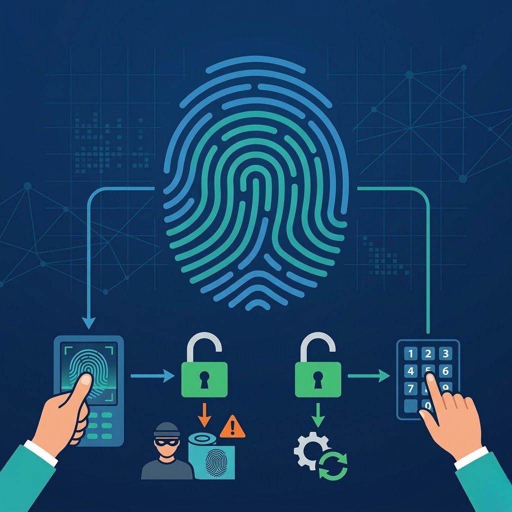 Czy odcisk palca jest bezpieczny? Jak działa biometria i dlaczego nie zastępuje hasła